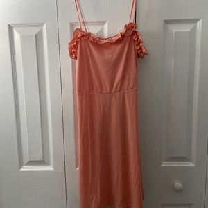 NWT American Eagle Coral A-line Dress